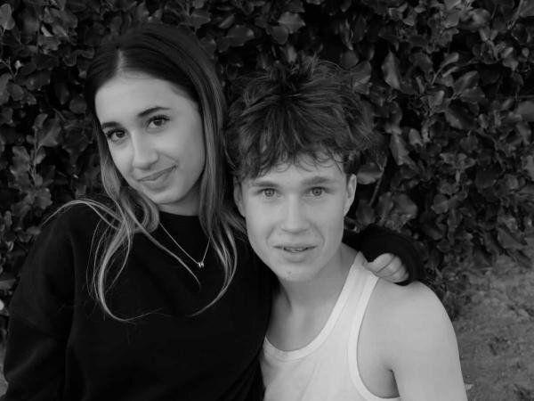 Sharon Maccanico and her boyfriend Max.