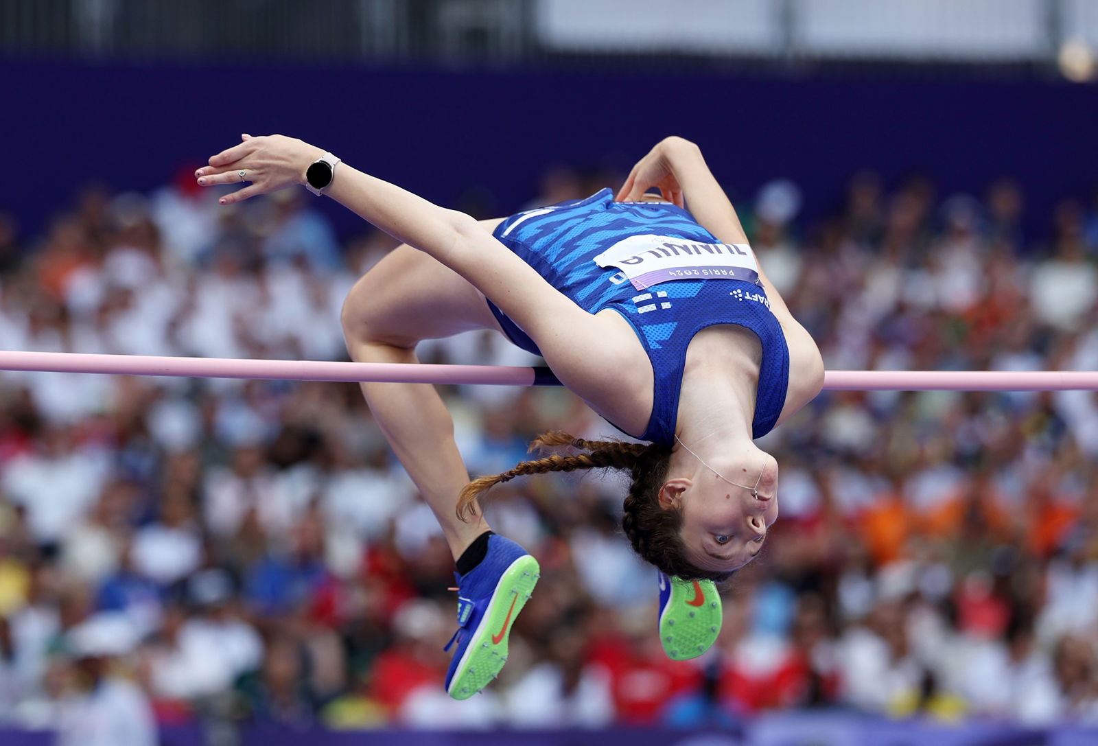  Ella Junnila of Team Finland in the high jump