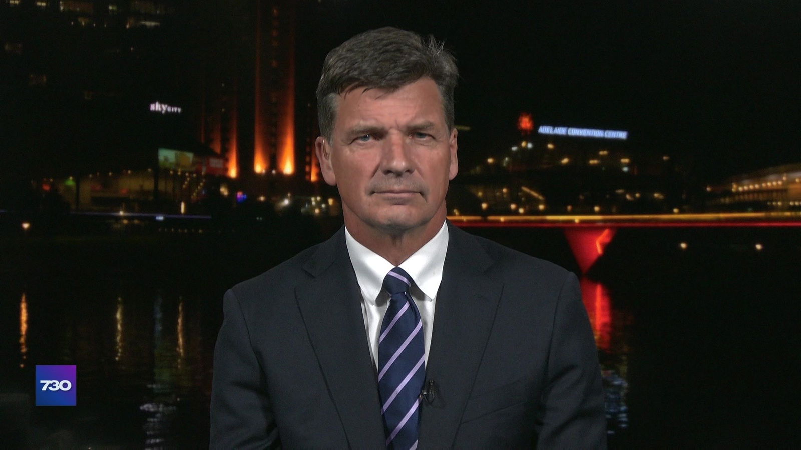 Shadow Treasurer Angus Taylor on 7.30.