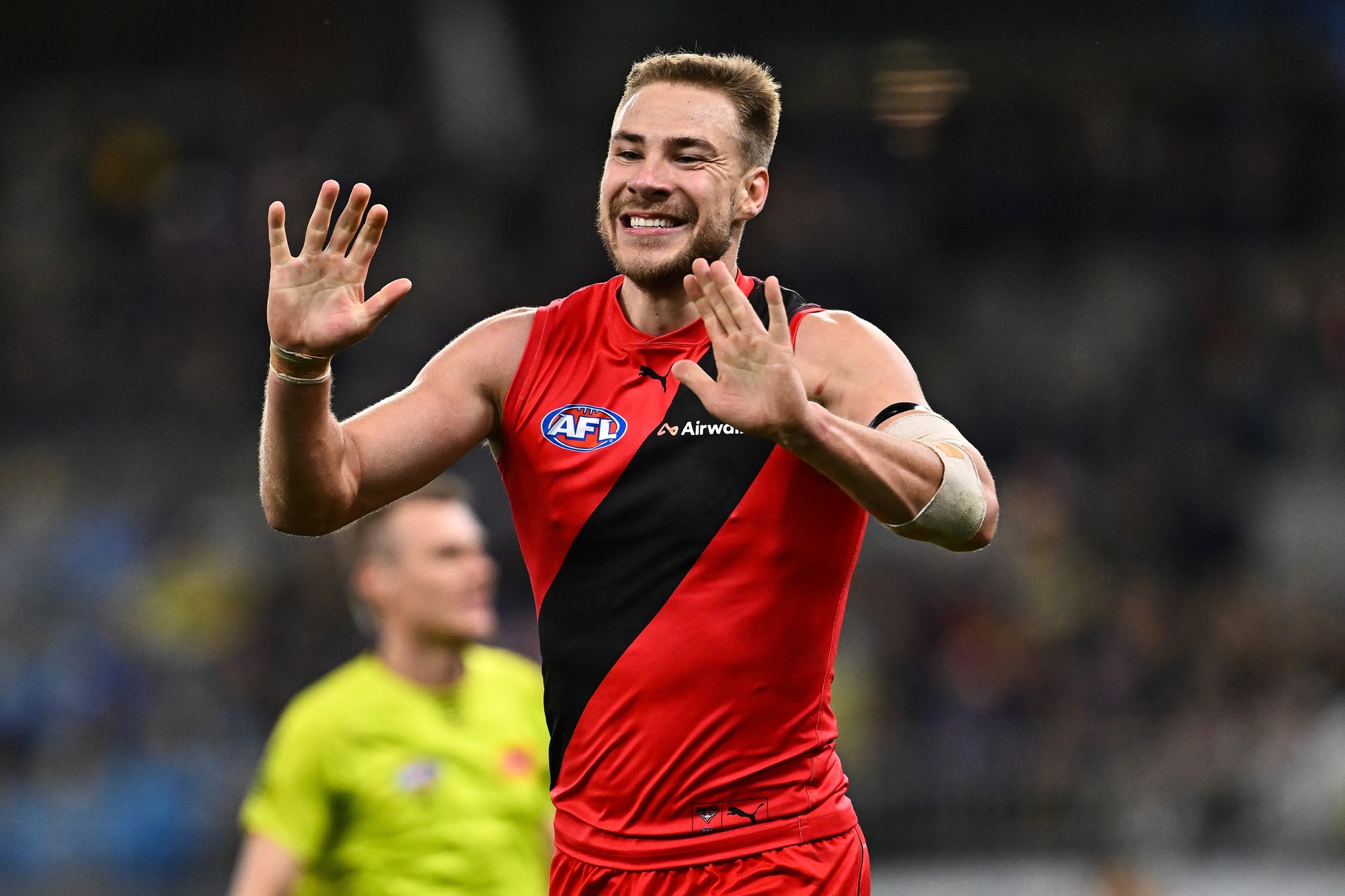 Ben McKay kicked his first goal in Essendon colours to keep the door slightly ajar.