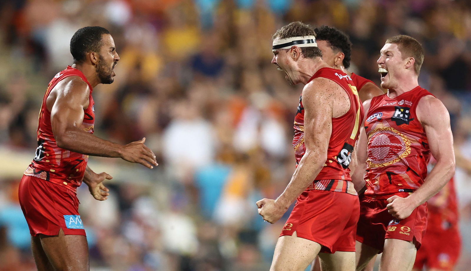Suns players celebrate