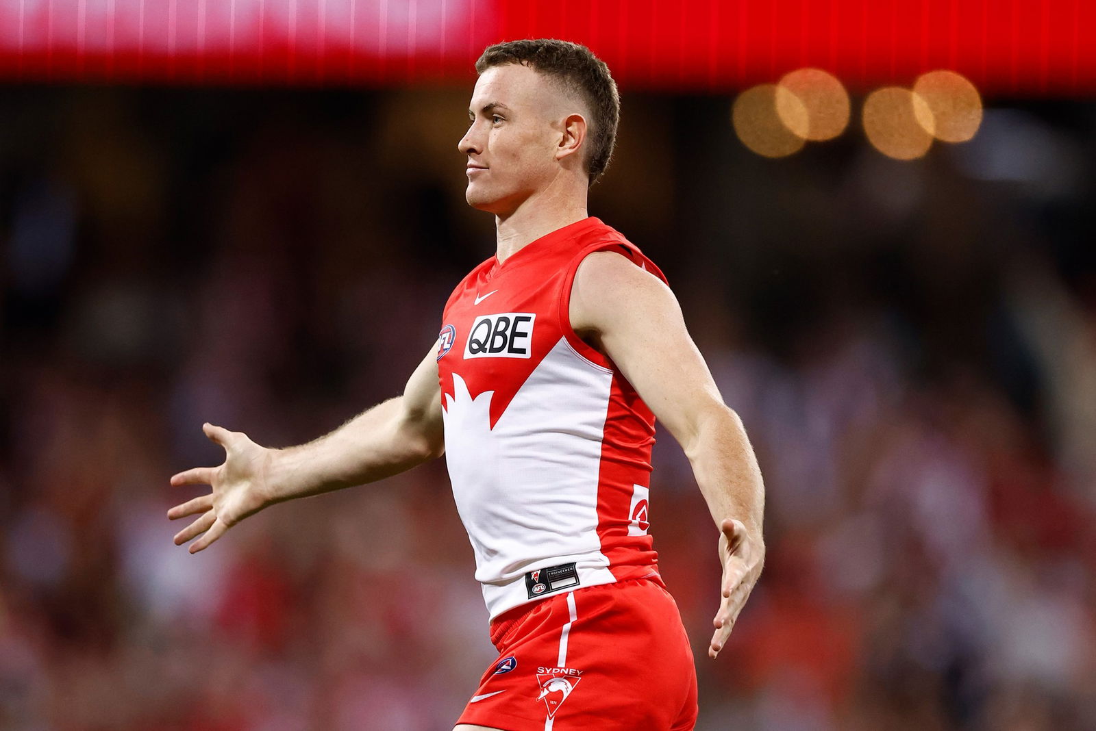 Sydney's Chad Warner is expected to remain at the club in 2025.