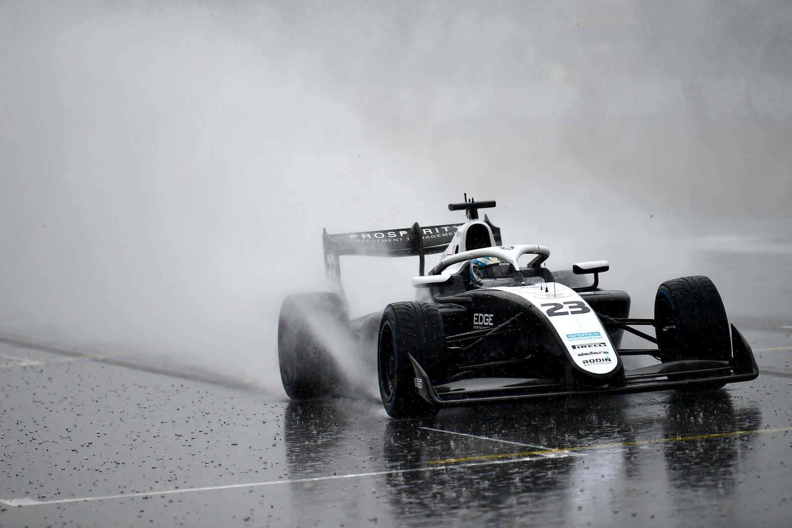 Callum Voisin of Great Britain and Rodin Motorsport during the F3 feature race