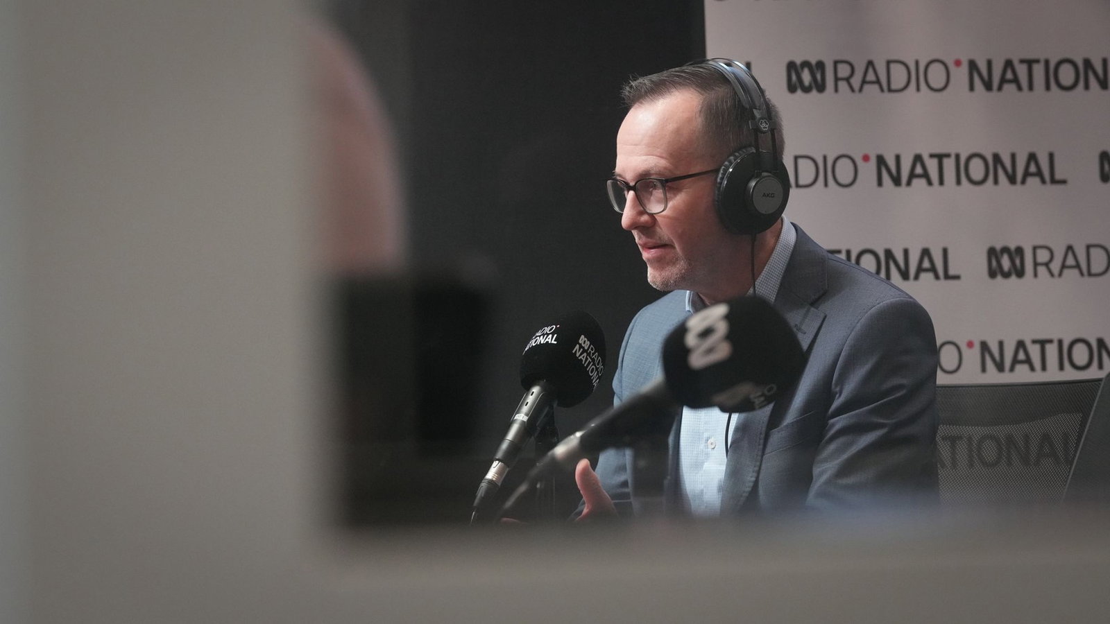 David Sheobridge interviewed in the ABC Radio National Breakfast studio.