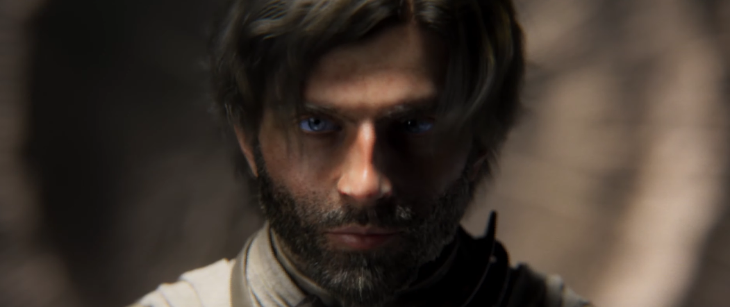 A screenshot from the game trailer for Dune: Awakening