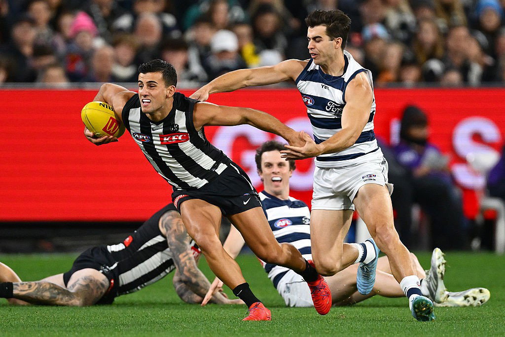 Nick Daicos and Oisin Mullin
