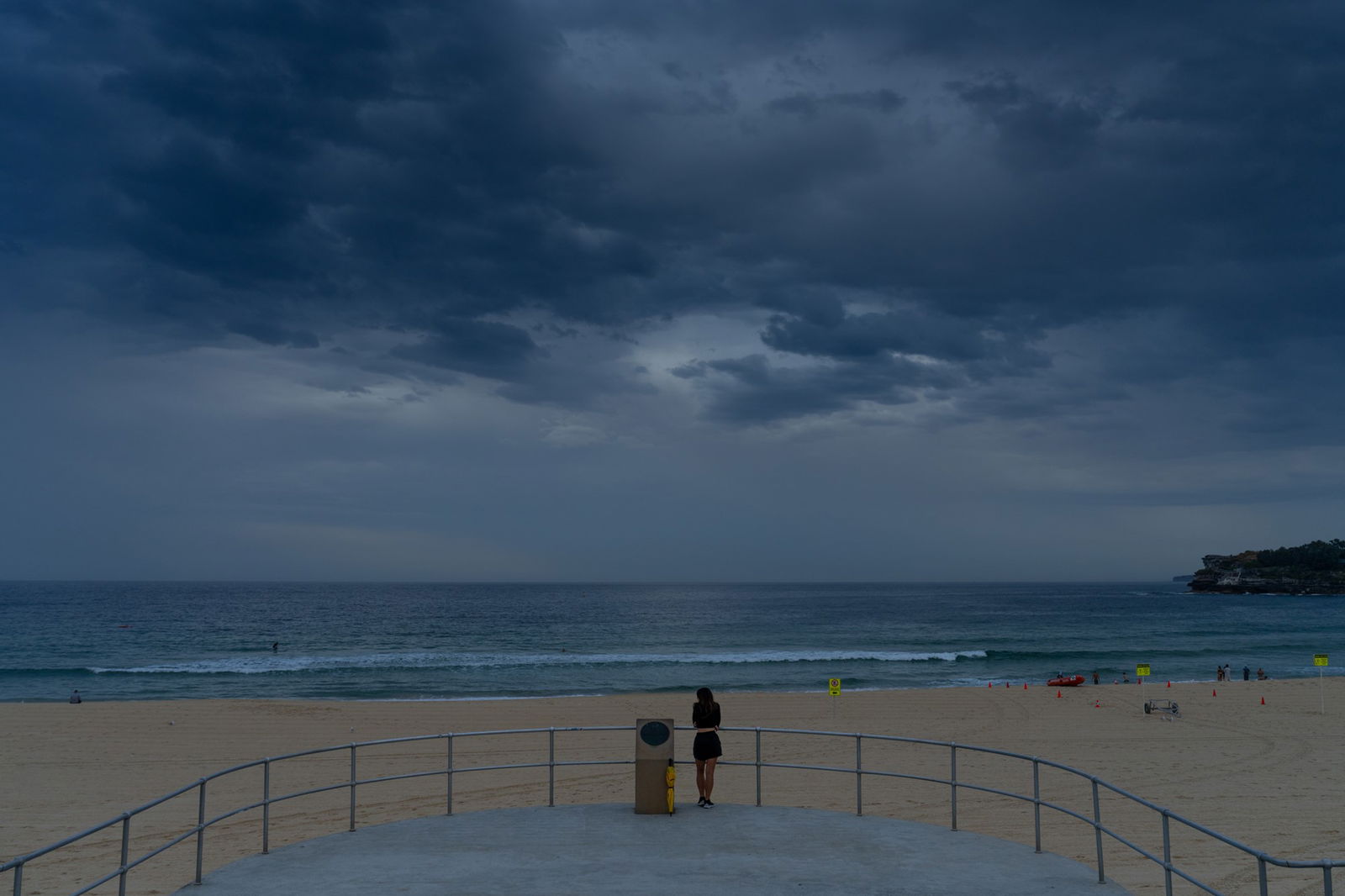 Amanecer en la playa de Bondi