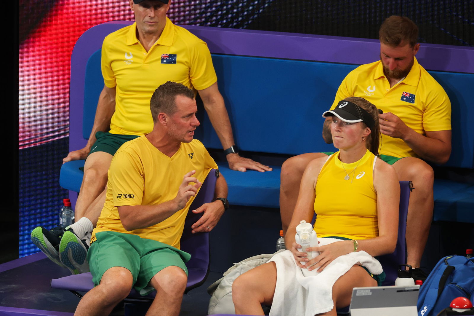 Lleyton Hewitt speaks to Olivia Gadecki.