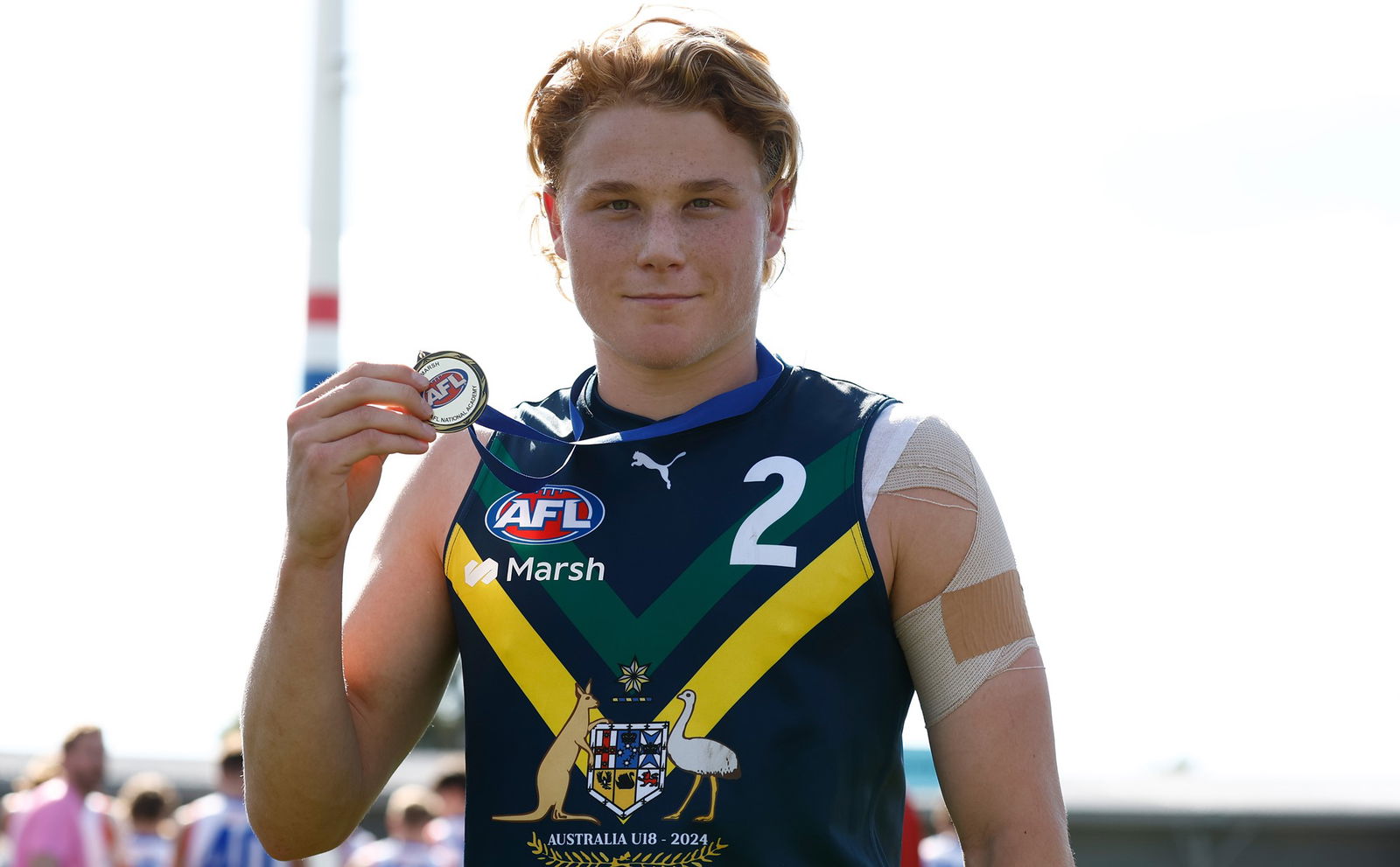 Boom prospect Levi Ashcroft will land at Brisbane via the father-son rule this year.