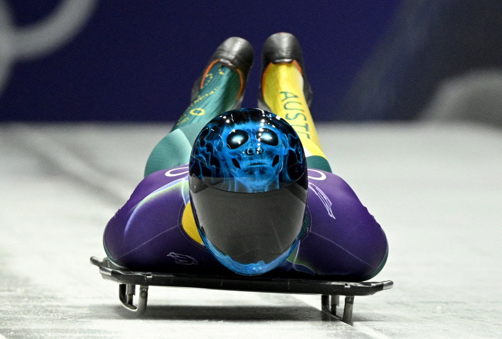 Nicholas Timmings competindo nos Jogos Olímpicos de Inverno.