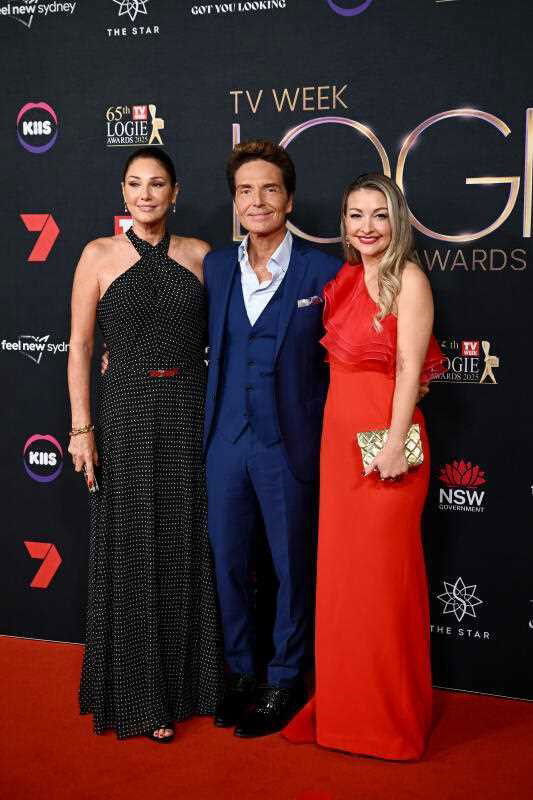 (LR) Daisy Fuentes, Richard Marx ve Kate Miller-Heidke