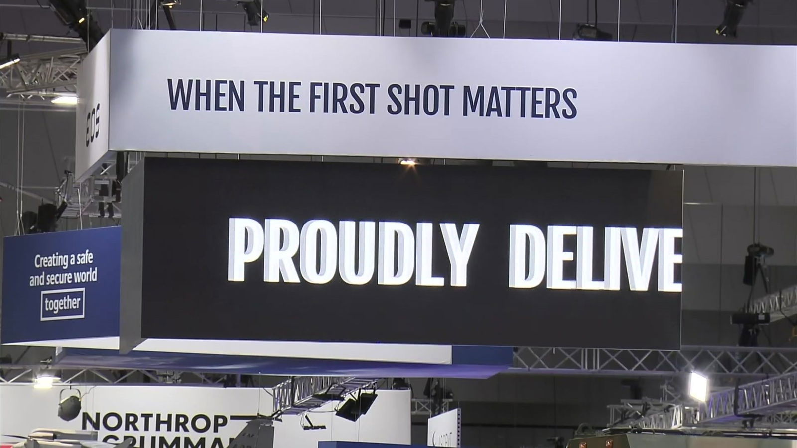 A sign that reads 'when the first shot matters'