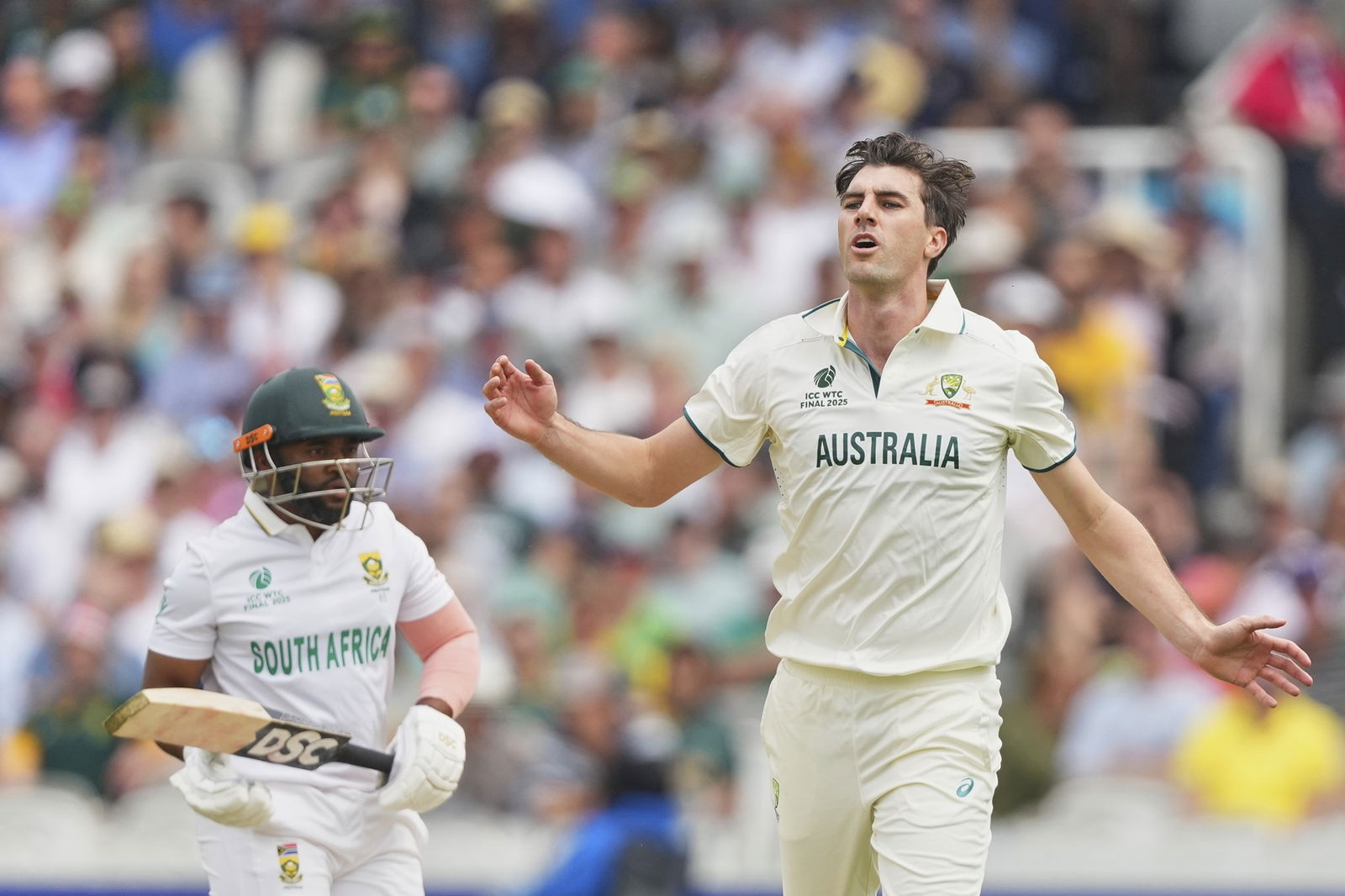 Rabada Battles Bravely Amidst Cummins’ Historic Onslaught at Lord’s