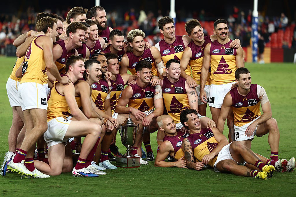 Lions with QClash trophy