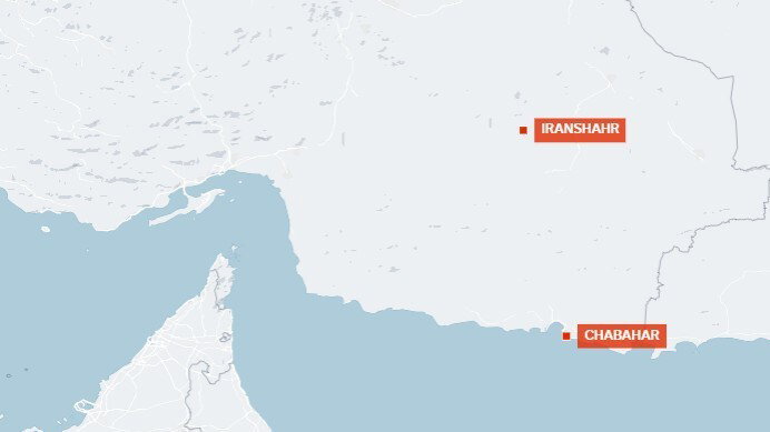 A map of Iran