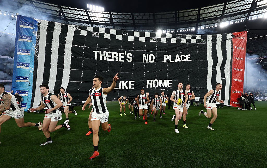 Collingwood run out