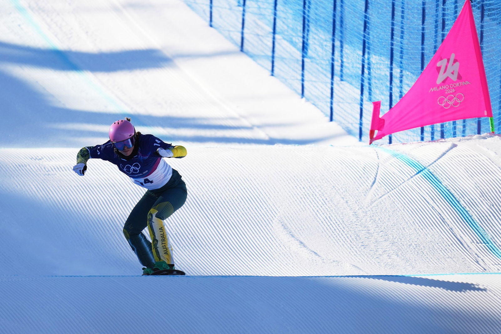 জোসি বাফ শীতকালীন অলিম্পিকে প্রতিদ্বন্দ্বিতা করছেন।