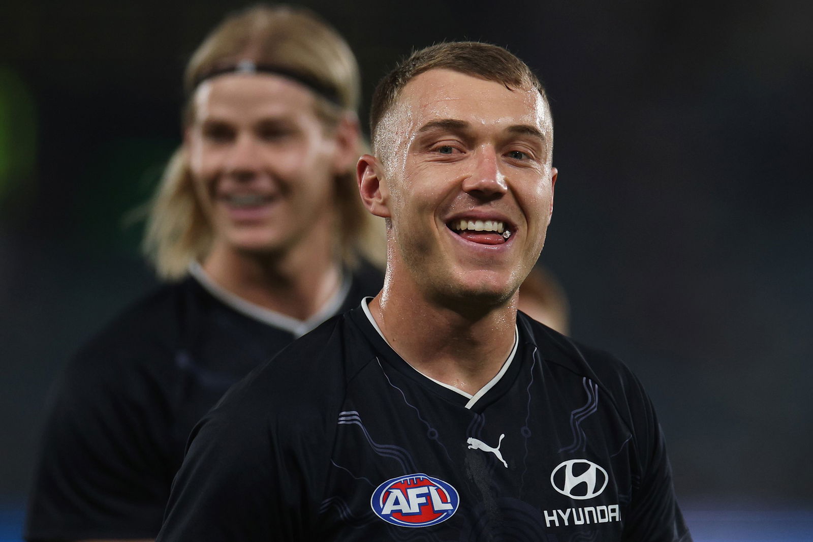 North Melbourne vs Carlton live: Good Friday Appeal footy pits Kangaroos and Blues and raises money for sick kids Rehmat Boutique Patrick Cripps