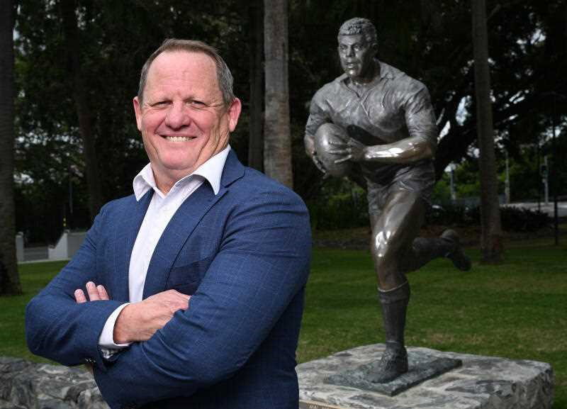 Kevin Walters posing with his arms folded