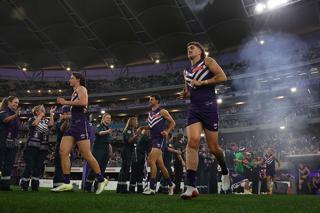 Freo run out