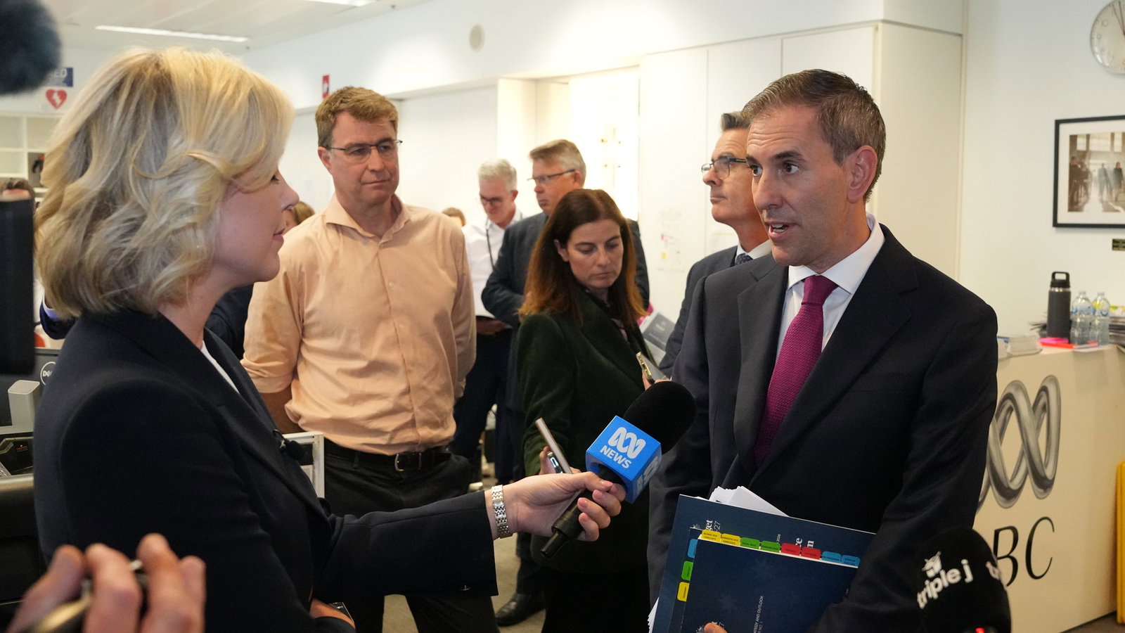 Jane Norman puts the treasurer through his paces.