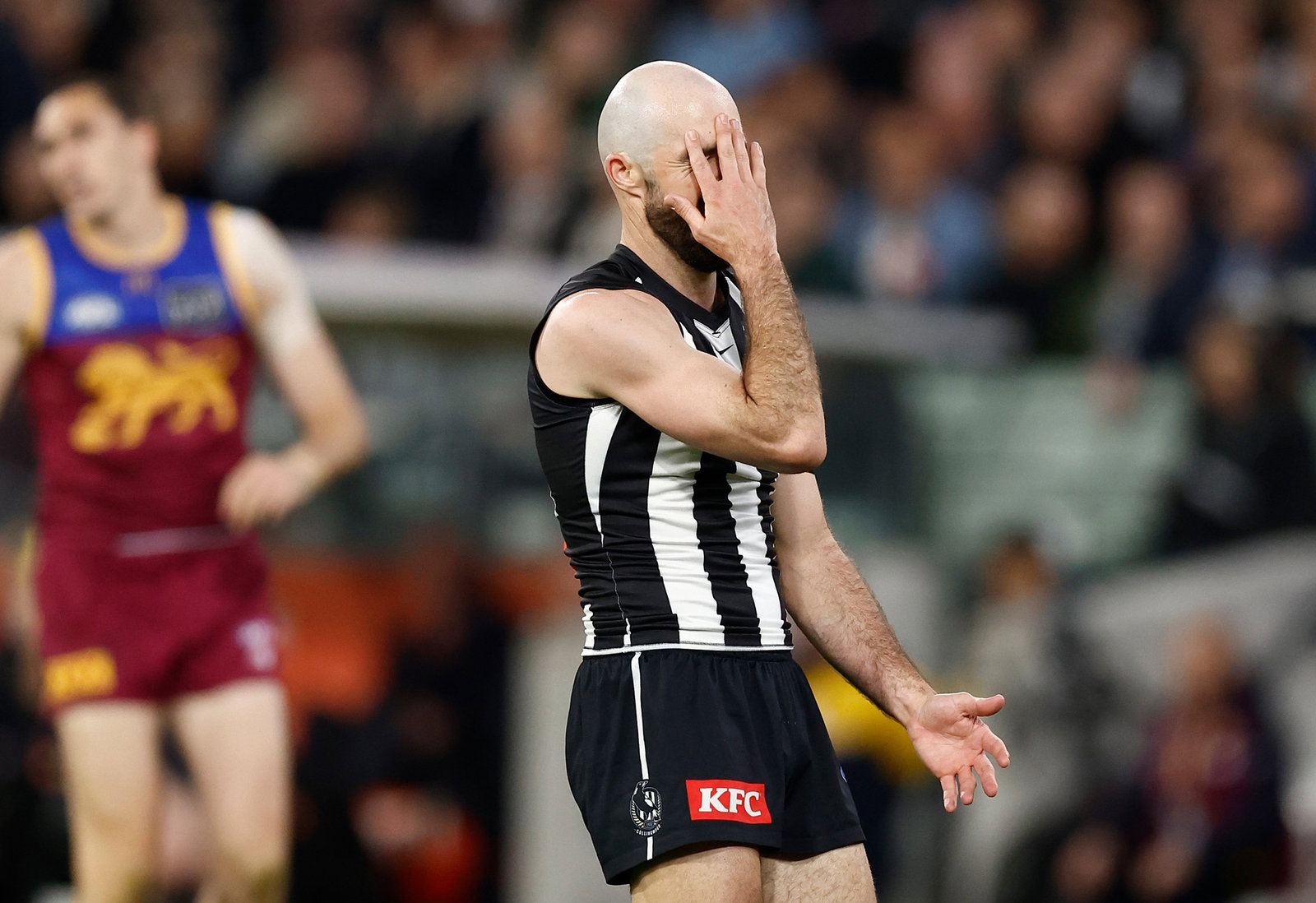 Collingwood foi derrotado pelo Brisbane na final preliminar do ano passado.