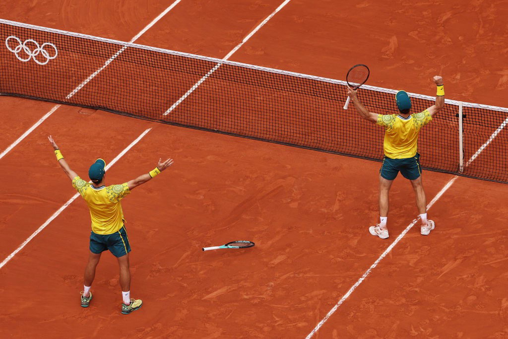 Paris Olympics live: Matthew Ebden and John Peers win gold in men's doubles  tennis, Grae Morris wins windsurfing silver - ABC News