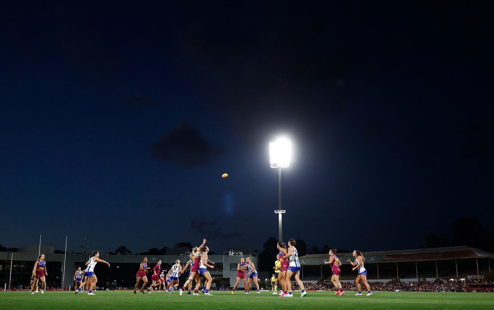 The AFLW grand final under lights