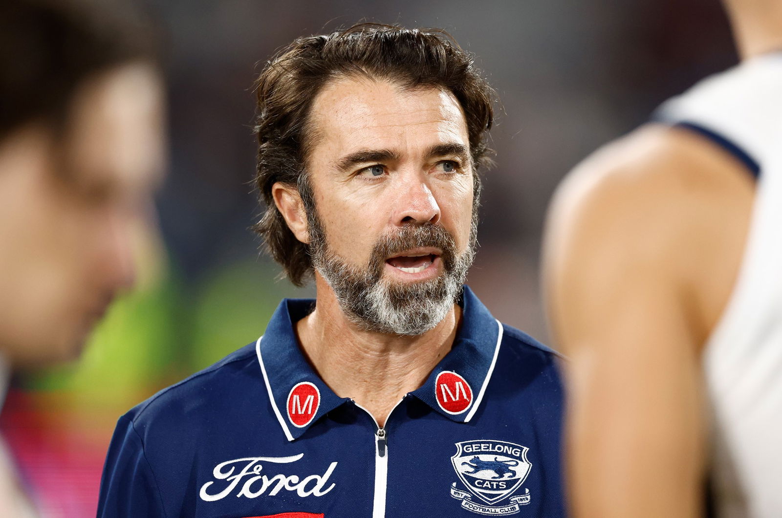 Chris Scott isn't too worried at this stage as the AFL probes into Geelong's financials.