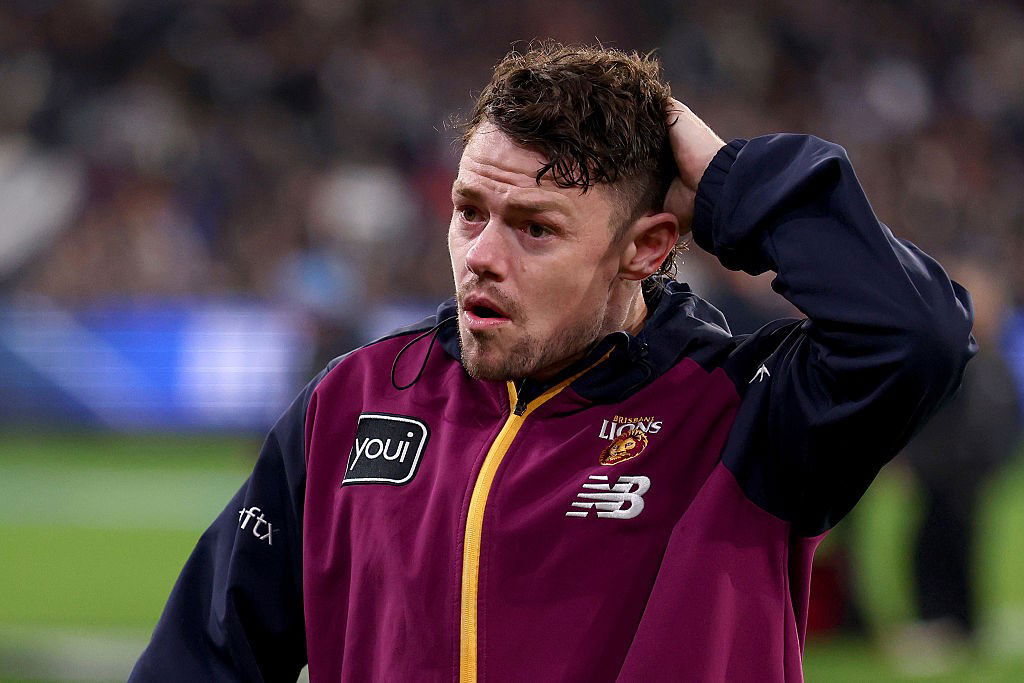 Sad Lachie Neale