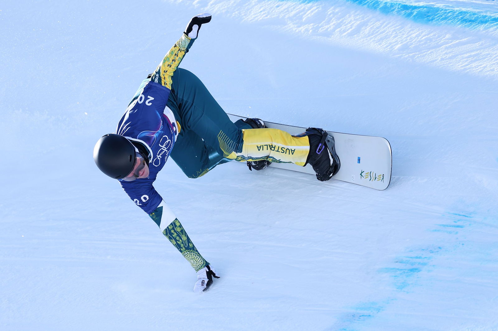 Jarryd Hughes participa en los Juegos Olímpicos de Invierno.