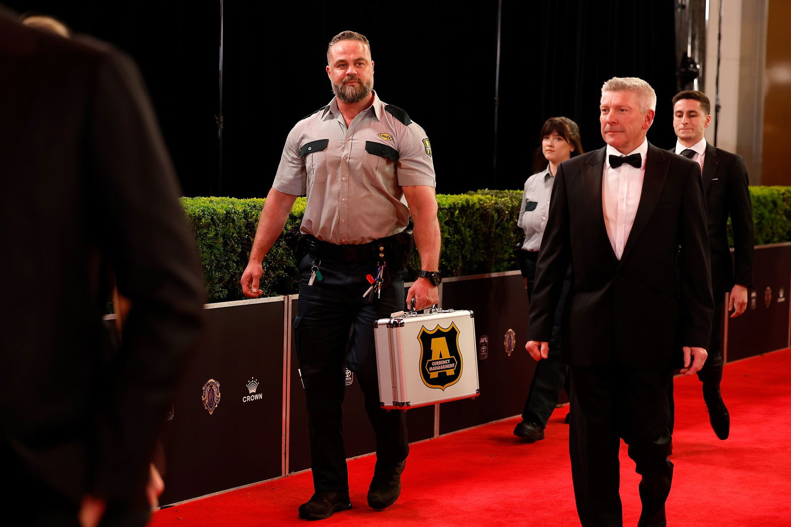 Brownlow votes carried in by security