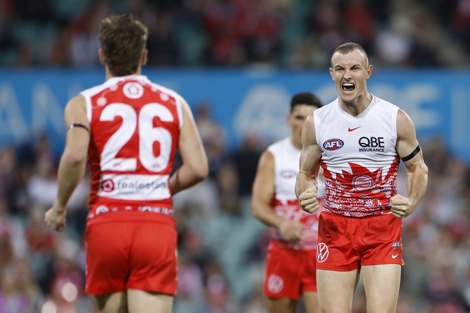 Chad Warner celebrates