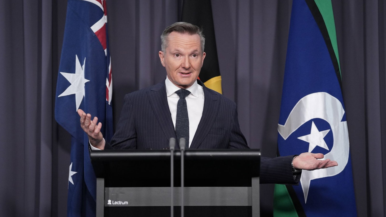 Chris Bowen answers questions