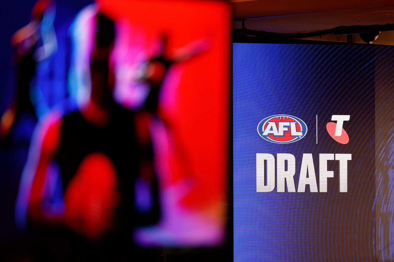 A sign for the AFL Draft