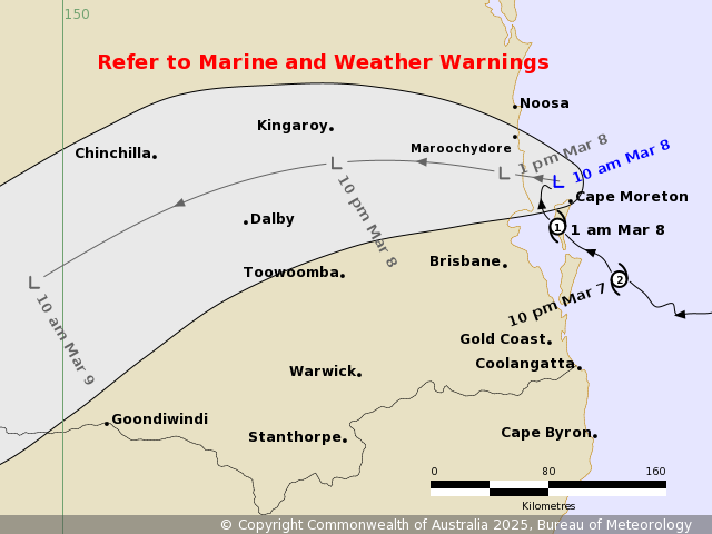 BOM's Alfred tracking map