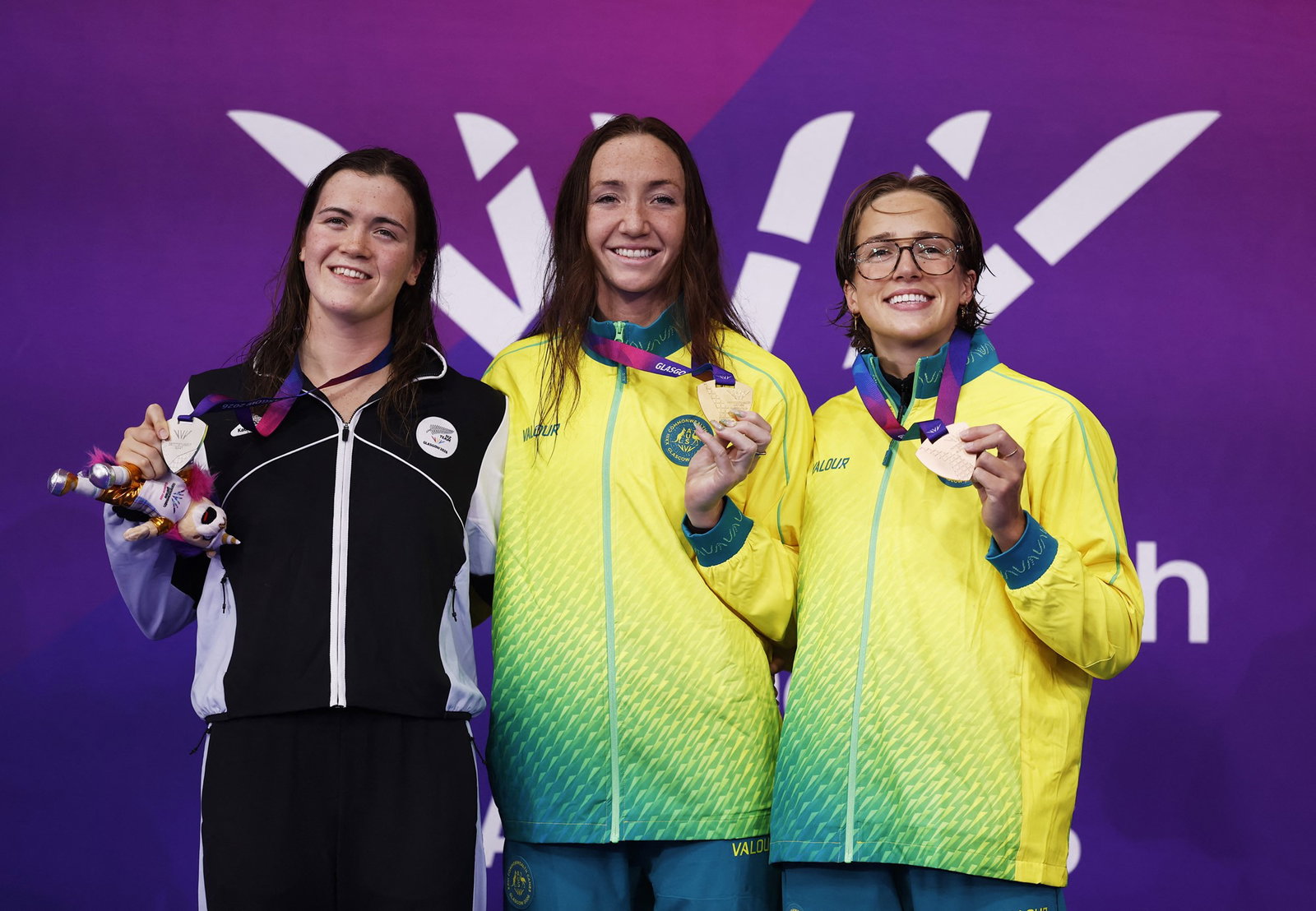 Three Commonwealth Games medallists.