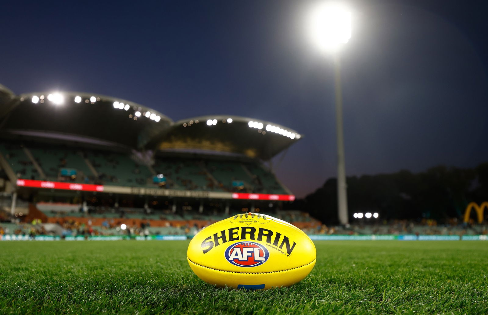 Adelaide Oval pictured ahead of tonight's semi final between Port Adelaide and Hawthorn.