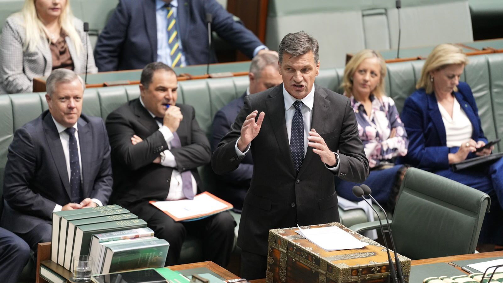 Taylor calls for changes to budget bill.