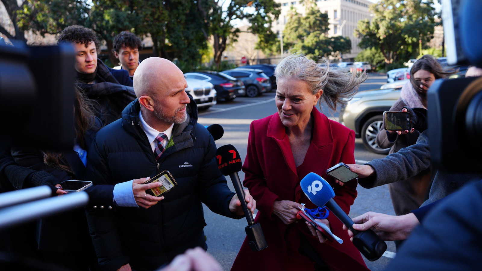 Sonya Kilkenny enters room.