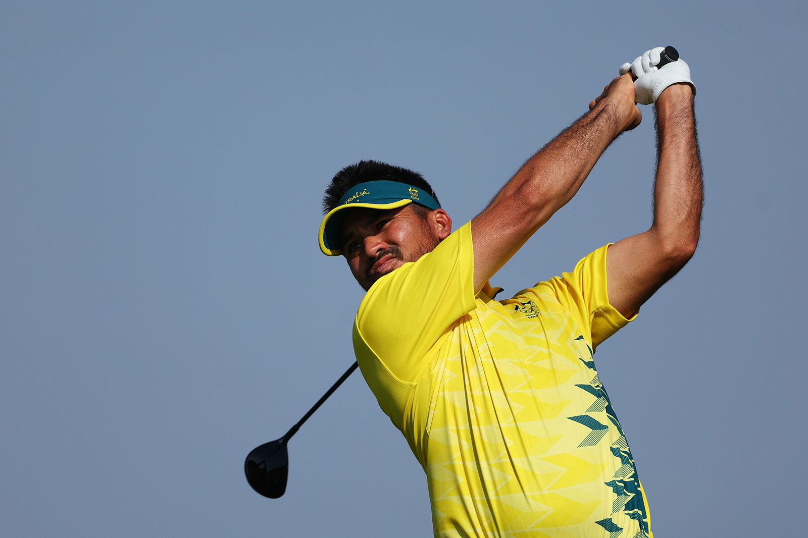 Jason Day in action at Le Golf National